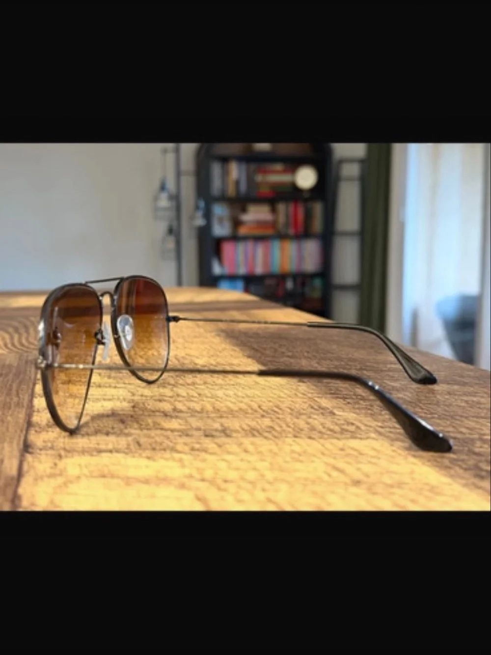 Ray-Ban Women’s Brown Gradient Aviator Sunglasses